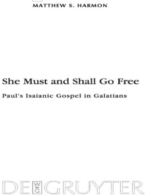 cover image of She Must and Shall Go Free
